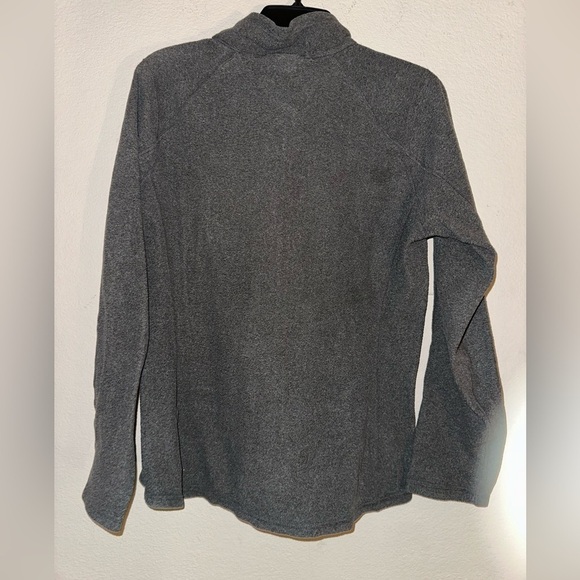 The North Face women’s grey light fleece jacket M outdoor athleisure hiking - Picture 2 of 5
